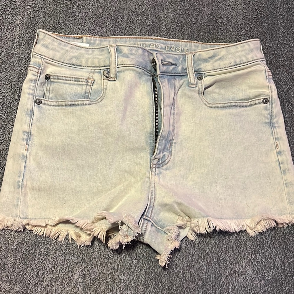 Size 8 American eagle jean shorts